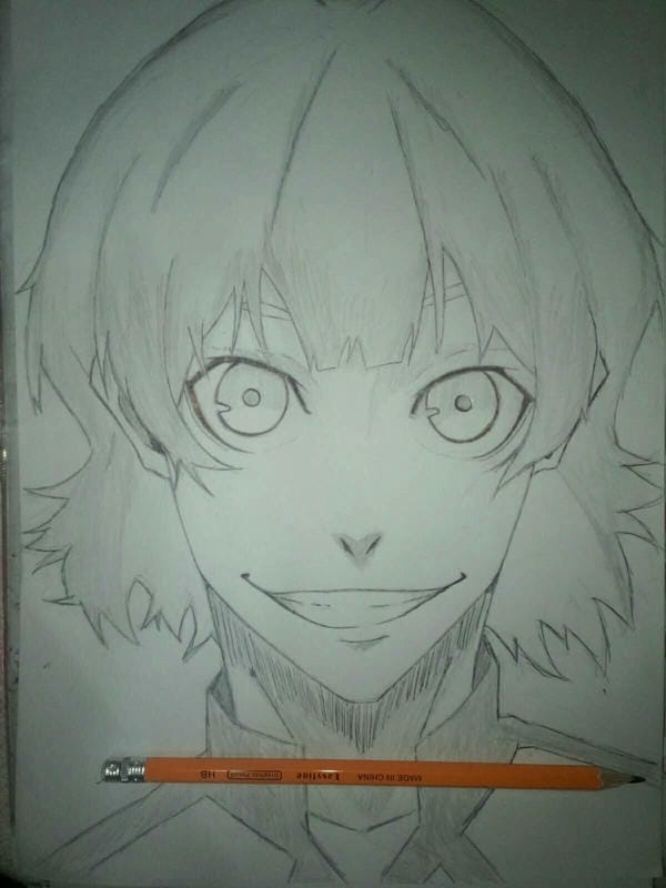 tranh vẽ anime nam 24