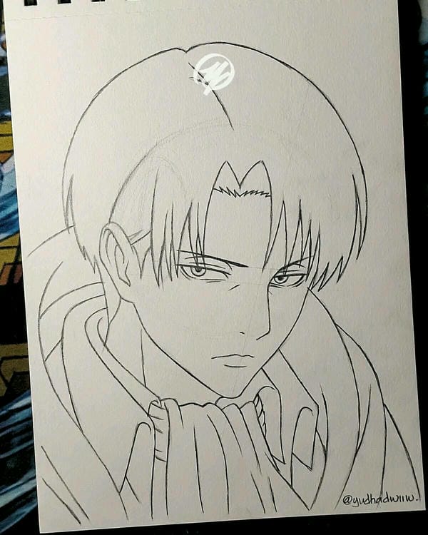 tranh vẽ anime nam 26