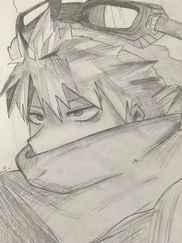 tranh vẽ anime nam 3