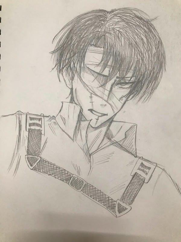 tranh vẽ anime nam 6