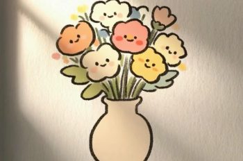 Chia sẻ 199+ tranh vẽ bình hoa đơn giản dễ thương cho bé