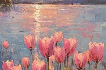 188+ Tranh vẽ hoa tulip mang lại sự tươi mới cho ngôi nhà