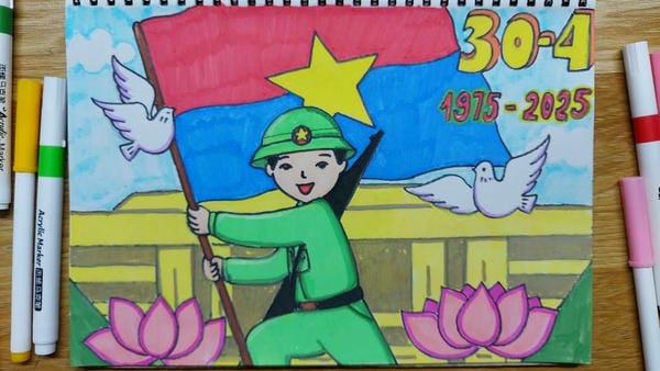 tranh vẽ chú bộ đội 23