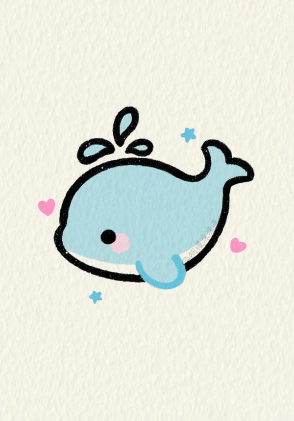 tranh vẽ con cá 22