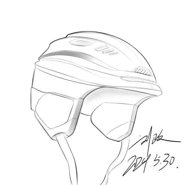 tranh vẽ đội mũ bảo hiểm 14