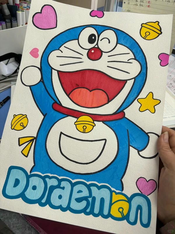 tranh vẽ doraemon 11