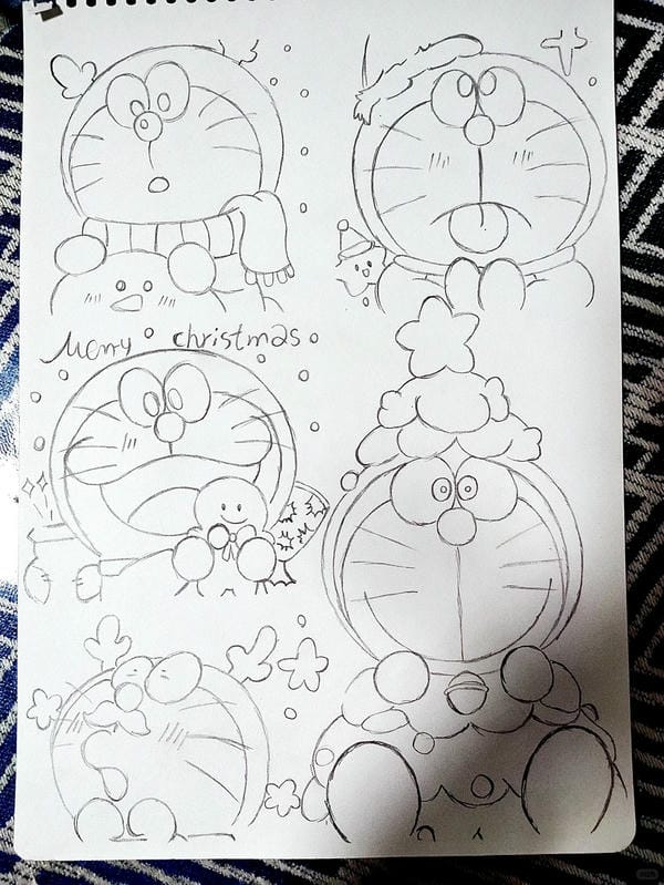 tranh vẽ doraemon 27