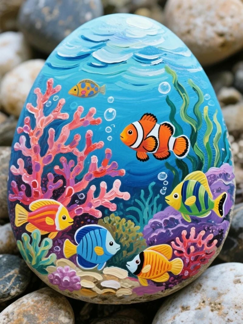 tranh vẽ dưới đáy đại dương 28