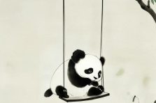 128+ Tranh vẽ gấu trúc cute nuôi dưỡng tình yêu muôn loài