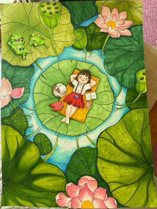 tranh vẽ hoạt hình