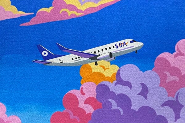 tranh vẽ máy bay 23