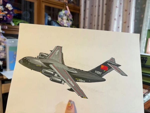 tranh vẽ máy bay 25