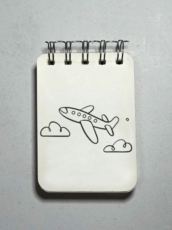 tranh vẽ máy bay 6