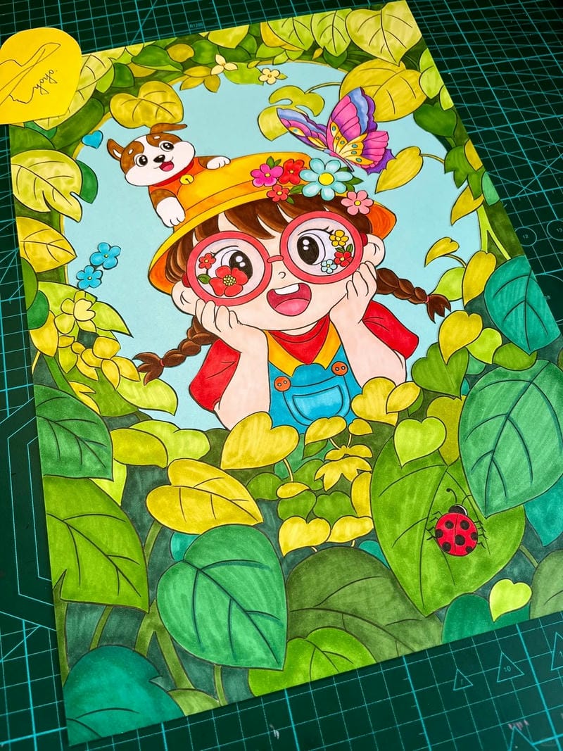 tranh vẽ mùa xuân