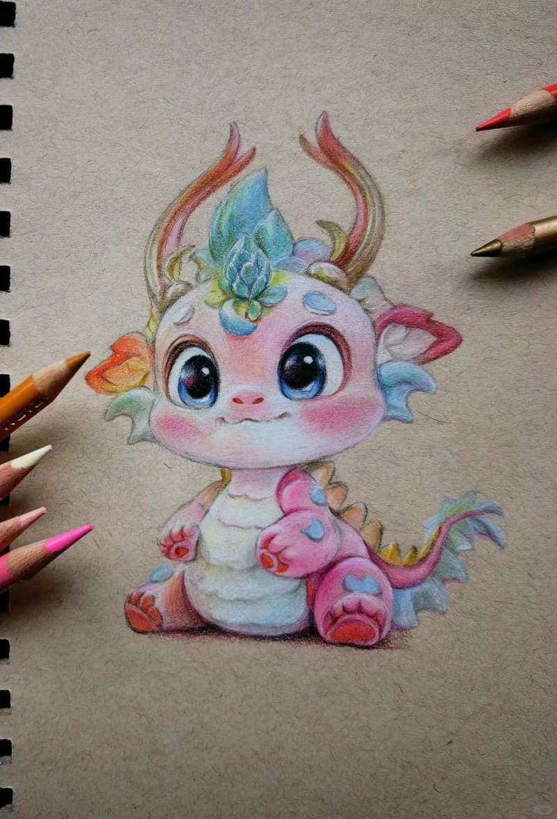 tranh vẽ rồng 27