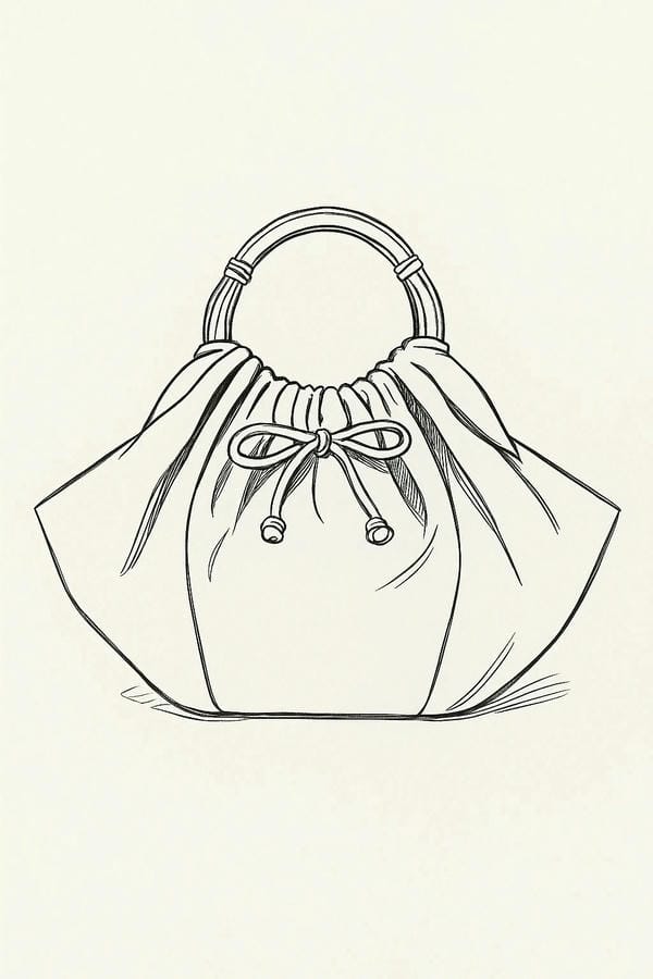 tranh vẽ túi xách 10