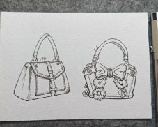 290+ Tranh vẽ túi xách cho bé yêu thích thời trang nhỏ xinh