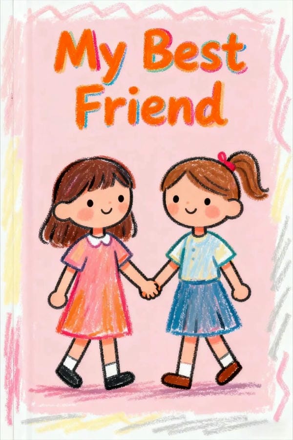 tranh vẽ về tình bạn thân 10