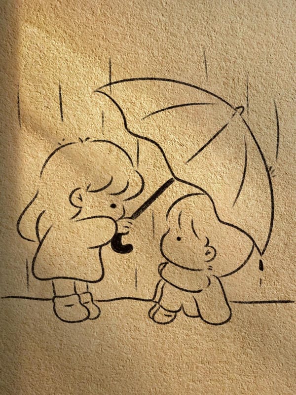 tranh vẽ về tình bạn thân 21