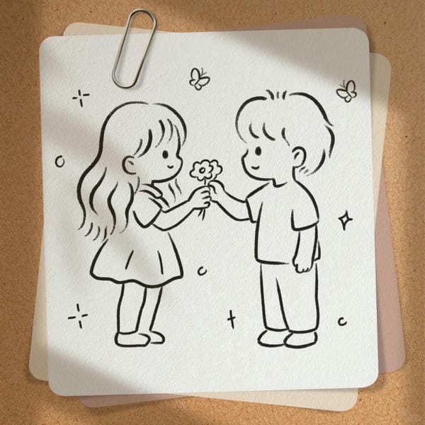 tranh vẽ về tình bạn thân 22