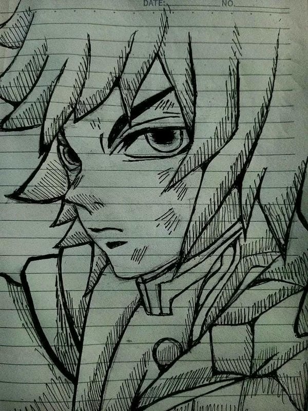 vẽ tranh anime nam