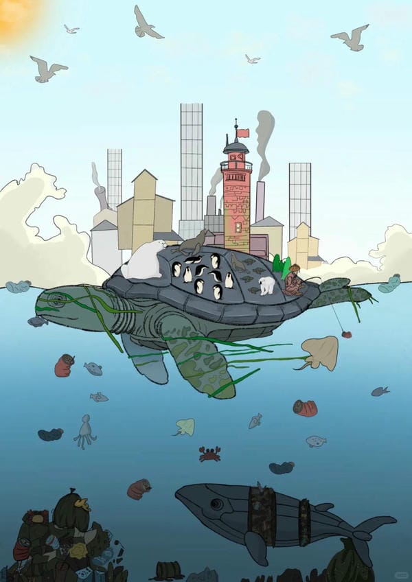 vẽ tranh bảo vệ động vật 17