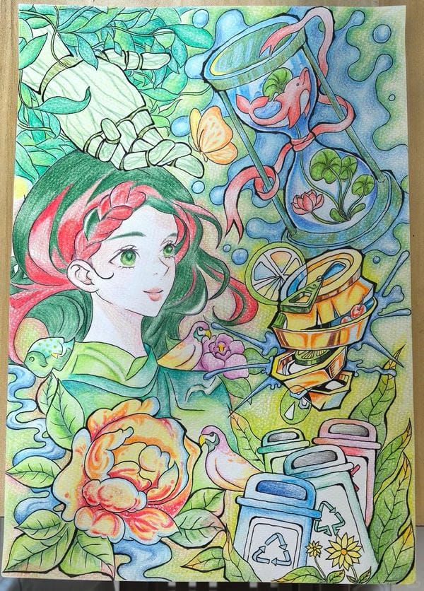 vẽ tranh bảo vệ động vật 23