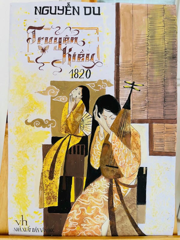 vẽ tranh bìa sách 13