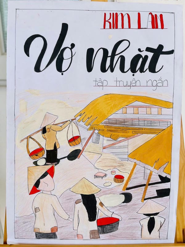 vẽ tranh bìa sách 2