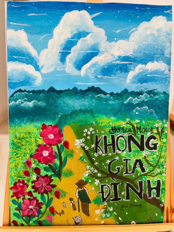 vẽ tranh bìa sách 23