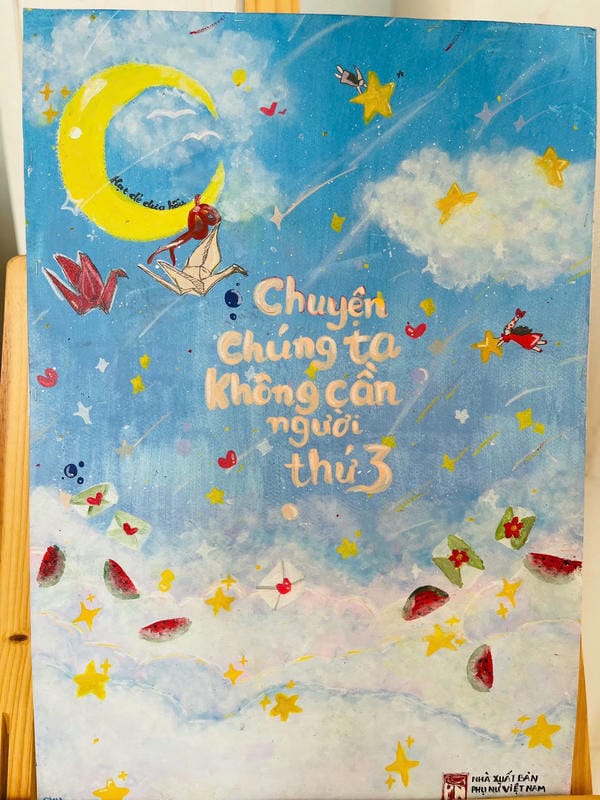 vẽ tranh bìa sách 25