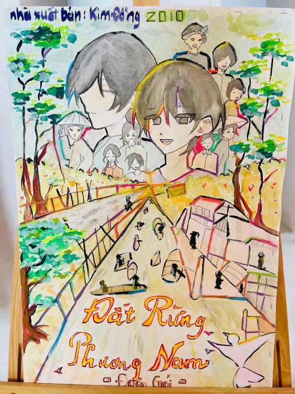 vẽ tranh bìa sách 26