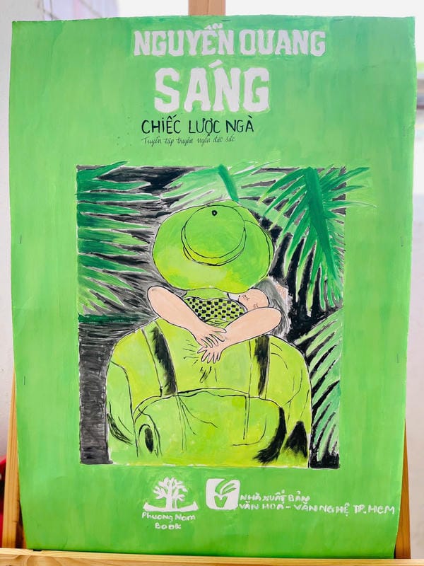 vẽ tranh bìa sách 4