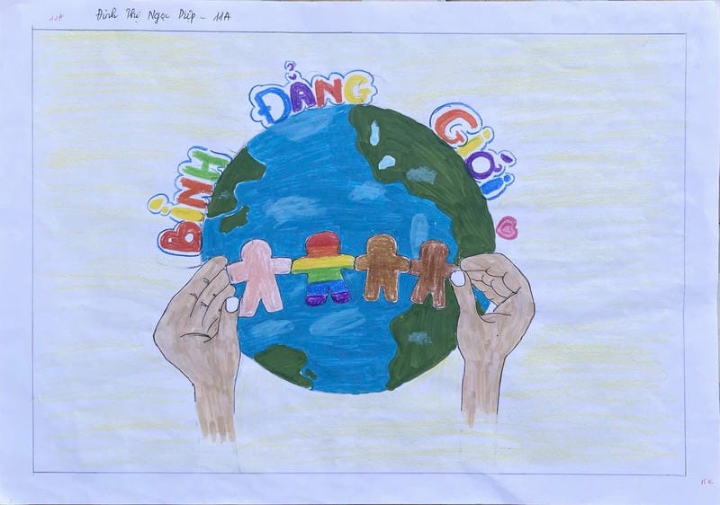 vẽ tranh bình đẳng giới 21