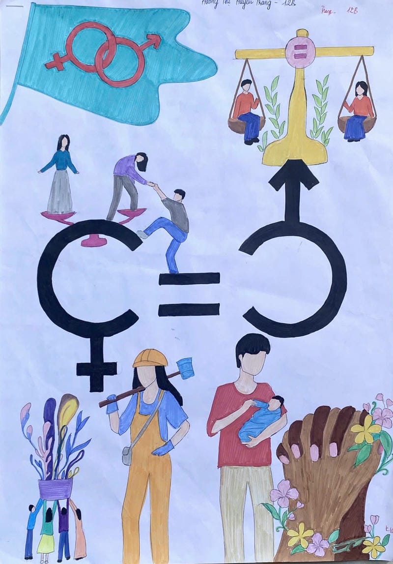 vẽ tranh bình đẳng giới 23