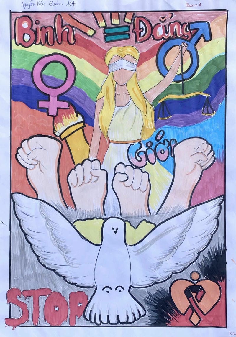 vẽ tranh bình đẳng giới 24