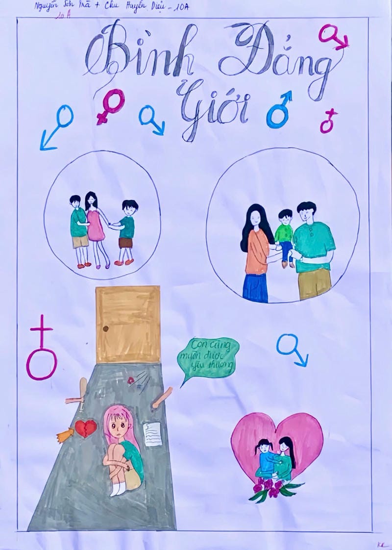 vẽ tranh bình đẳng giới 25