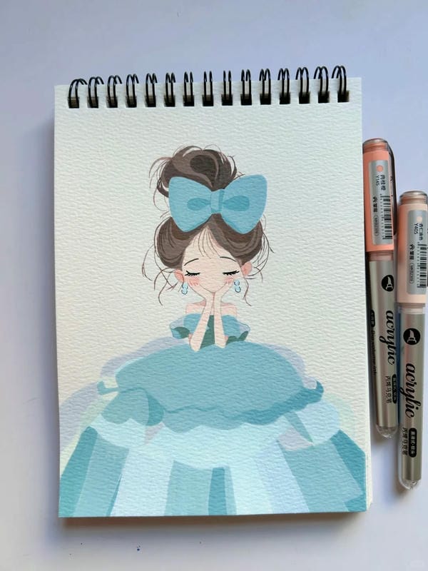 vẽ tranh công chúa 19