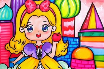 239+ Mẫu vẽ tranh công chúa giúp bé lạc vào thế giới cổ tích