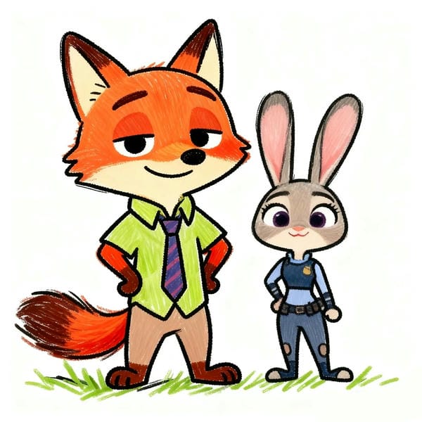 vẽ tranh hoạt hình 12