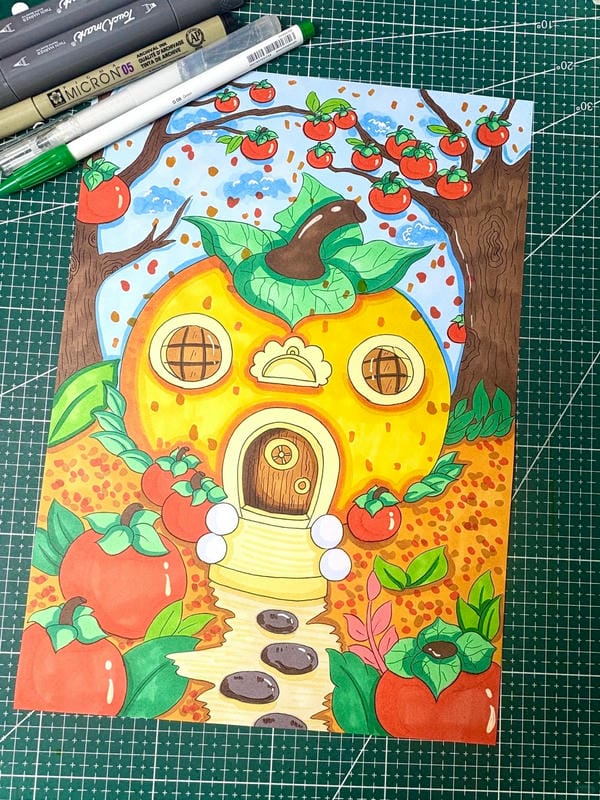 vẽ tranh hoạt hình 15