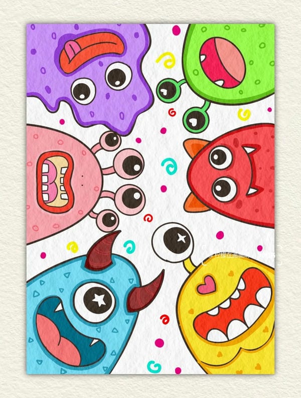 vẽ tranh hoạt hình 17