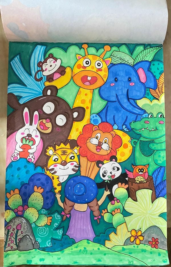 vẽ tranh hoạt hình 25