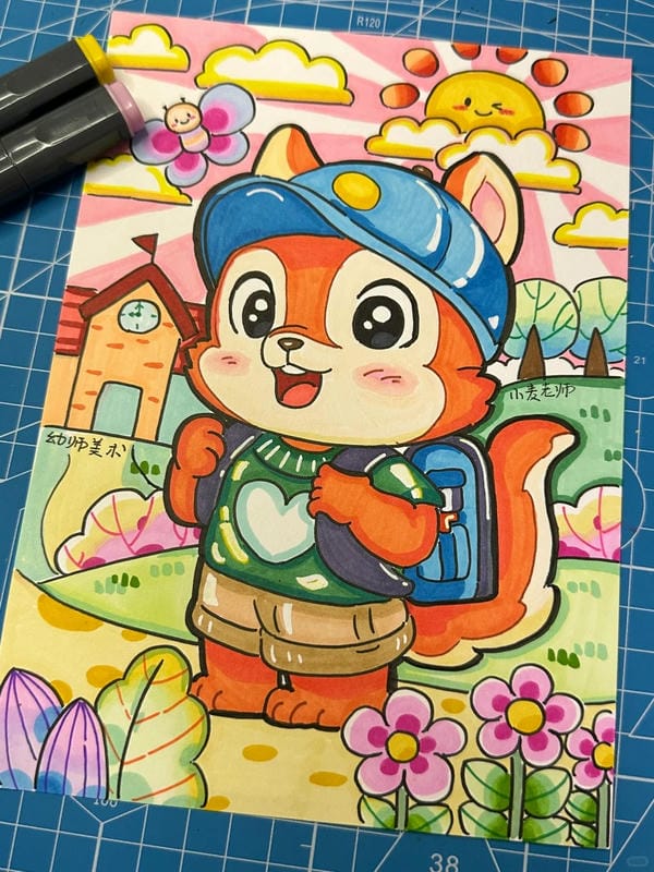 vẽ tranh hoạt hình 27