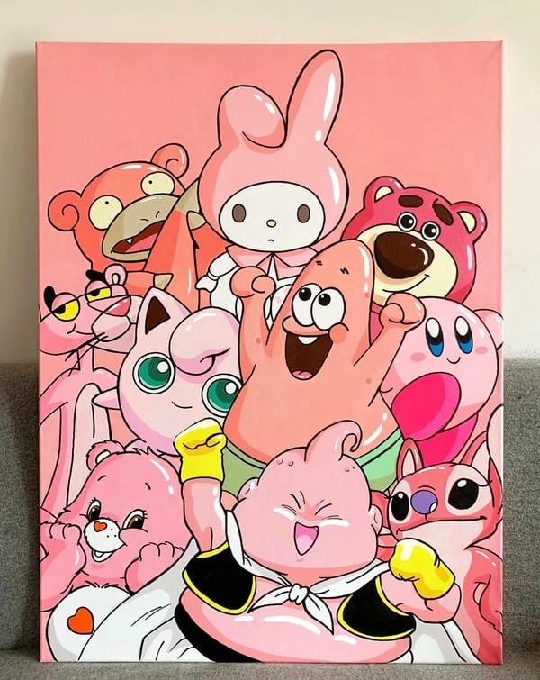 vẽ tranh hoạt hình 5