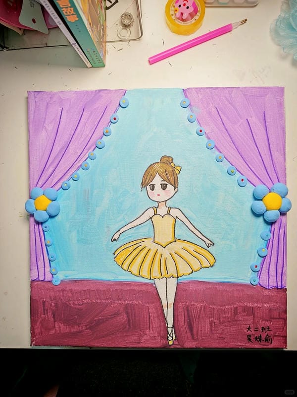 vẽ tranh nghề nghiệp 2