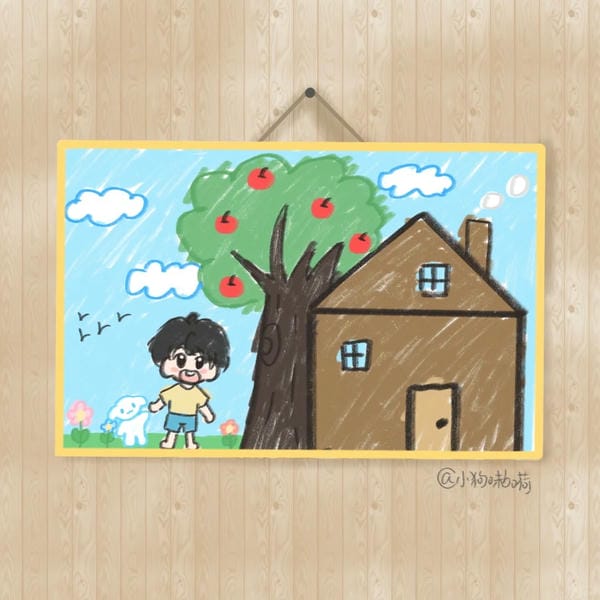 vẽ tranh ngôi nhà 10