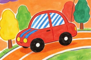 BST 183+ vẽ tranh ô tô mơ ước cực chất dành cho các bạn nhỏ