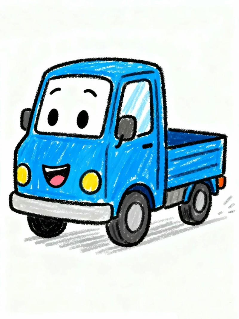 vẽ tranh ô tô mơ ước 25