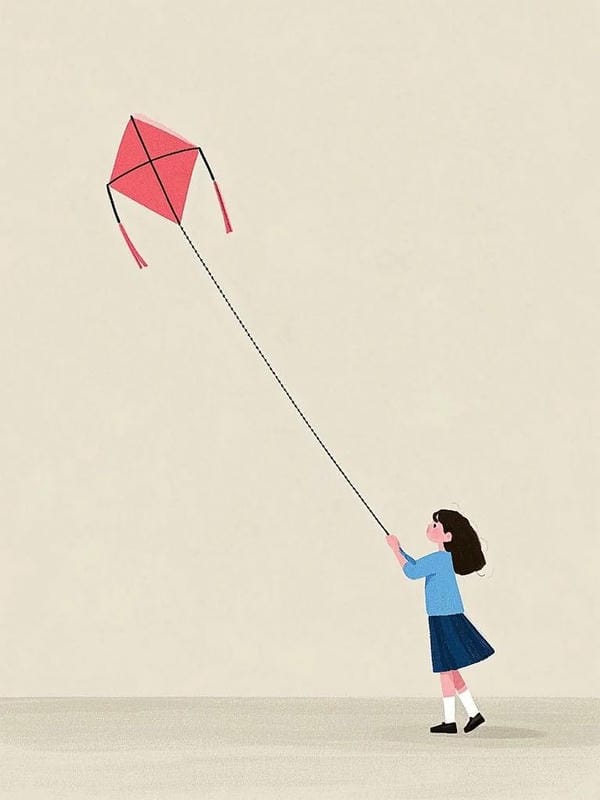 vẽ tranh thả diều đẹp 25